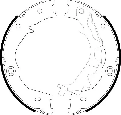 Klocki hamulca ręcznego do KIA Carnival III UVP