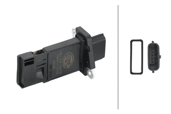  Czujnik przepływu powietrza, przepływomierz powietrza M.A.F. Nissan Navara 