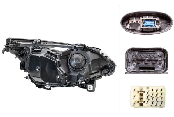 1ZS169009111 HELLA Reflektor lewy