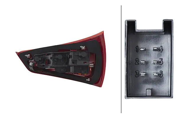 130087E Polcar Lampa zespolona tylna lewa