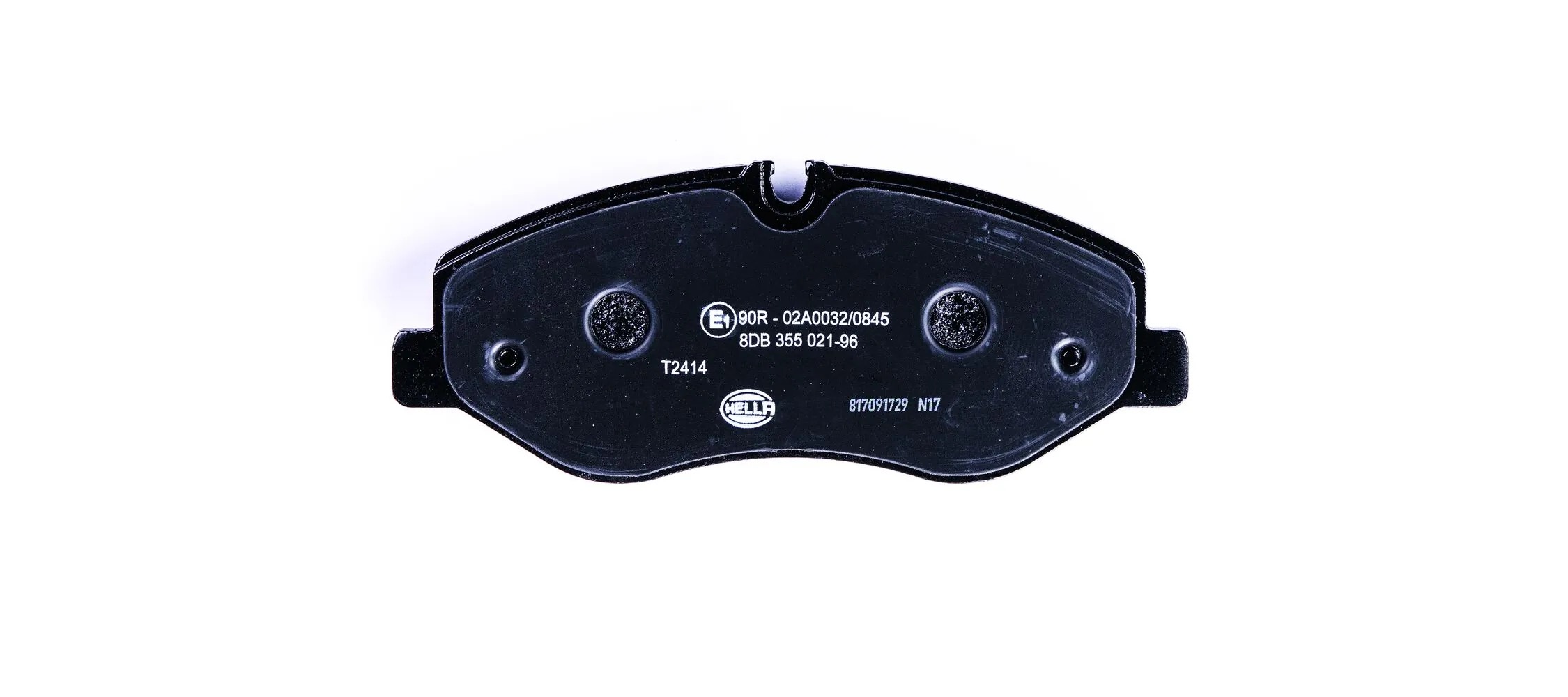 8DB355021961 HELLA Klocki hamulcowe przednie tarczowe