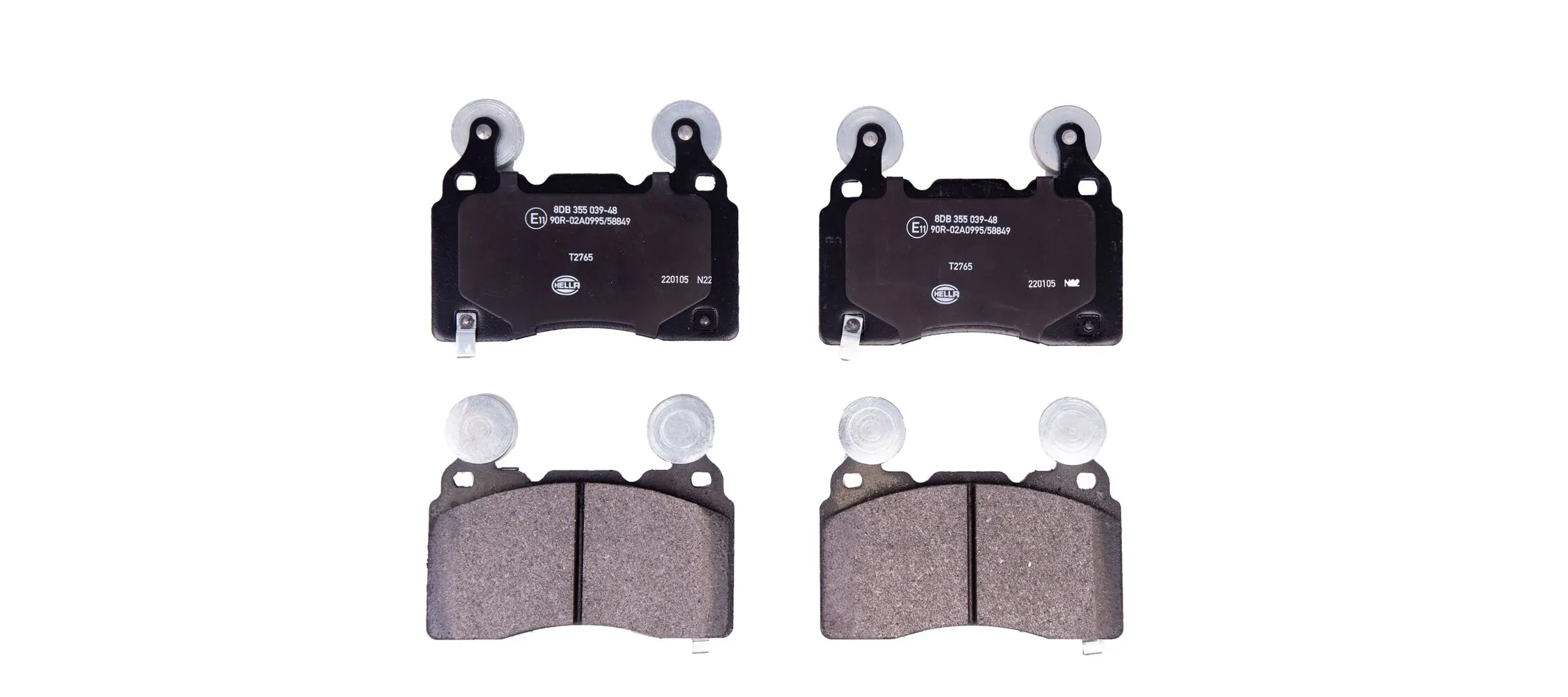Klocki hamulcowe przednie tarczowe General Motors 84732488 cena, od 45,80 USD