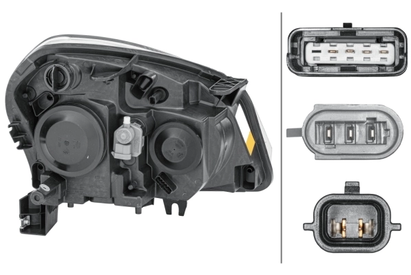 Reflektor lewy do Nissan Qashqai +2 I J10