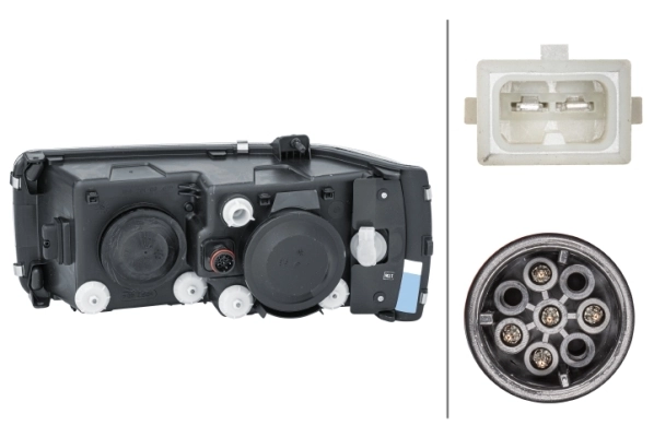 Reflektor lewy DAF 105