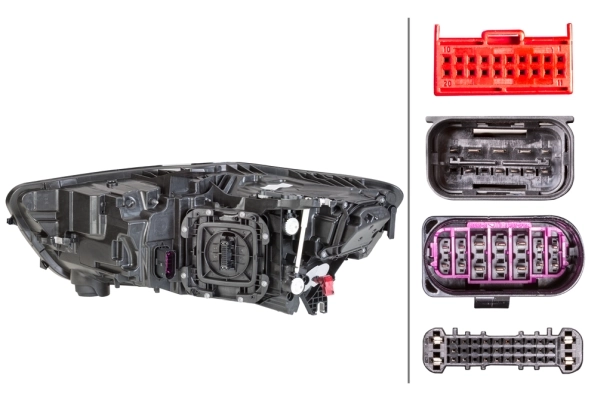 Reflektor prawy do Audi A6 C7 4G2, 4GC