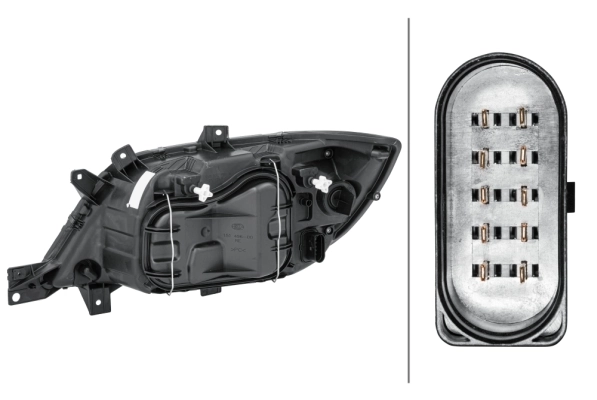 1EH246047061 HELLA Reflektor prawy