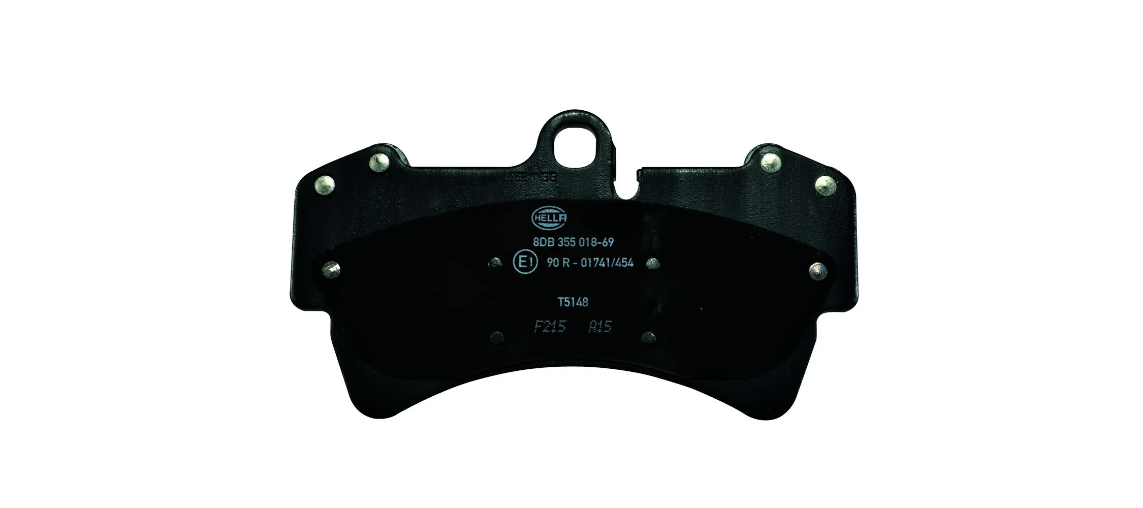 8DB355018691 HELLA Klocki hamulcowe przednie tarczowe