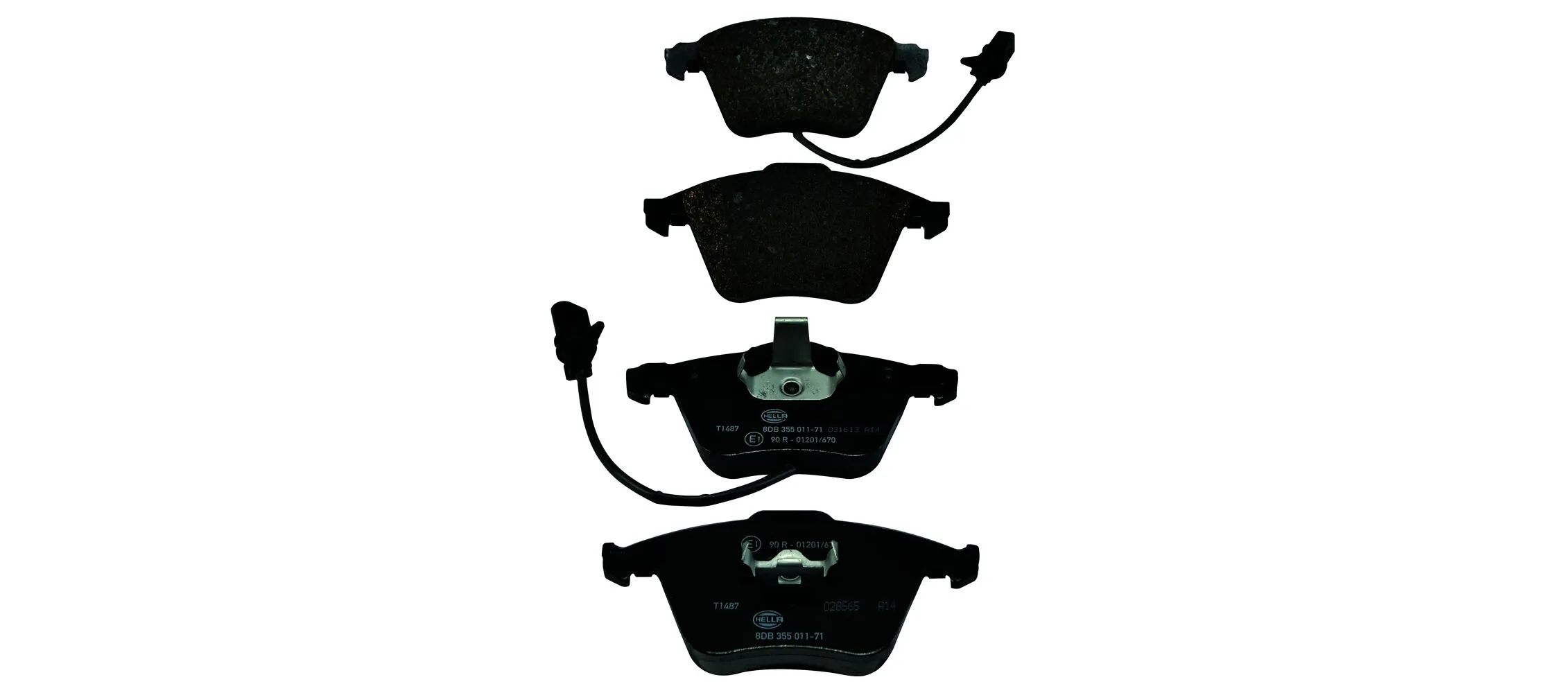  Klocki hamulcowe przednie tarczowe Audi A4 