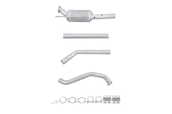 Filtr cząstek stałych układu wydechowego do Renault Laguna II KG0, KG1