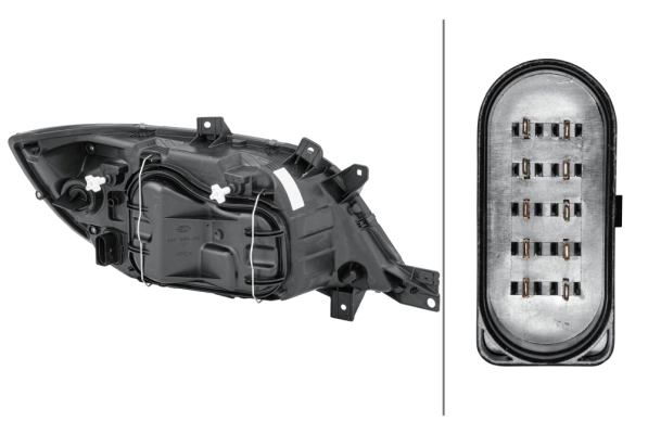 Reflektor lewy do Mercedes Sprinter I 4-t 904