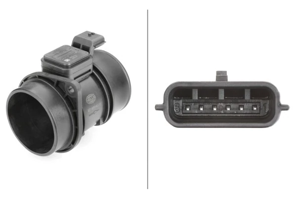 Czujnik przepływu powietrza, przepływomierz powietrza M.A.F. 4416861 Opel