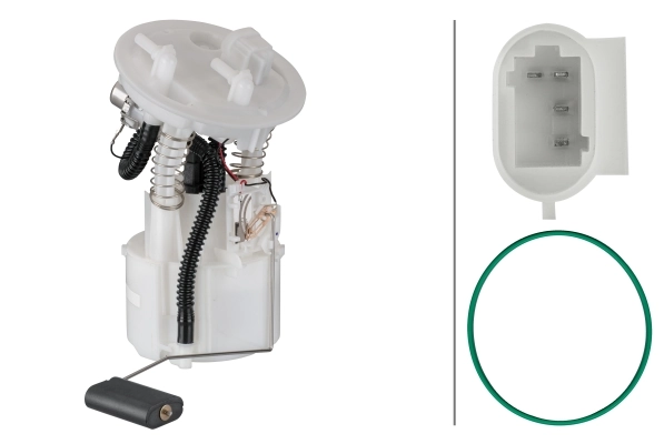 Do koszyka Moduł pompy paliwowej z czujnikiem poziomu paliwa Renault Megane I LA0, LA1