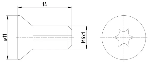 Śruba tarczy hamulcowej Hyundai/Kia 93600060140H cena, od 0,81 USD