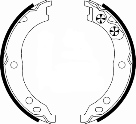 Klocki hamulca ręcznego Peugeot Boxer II
