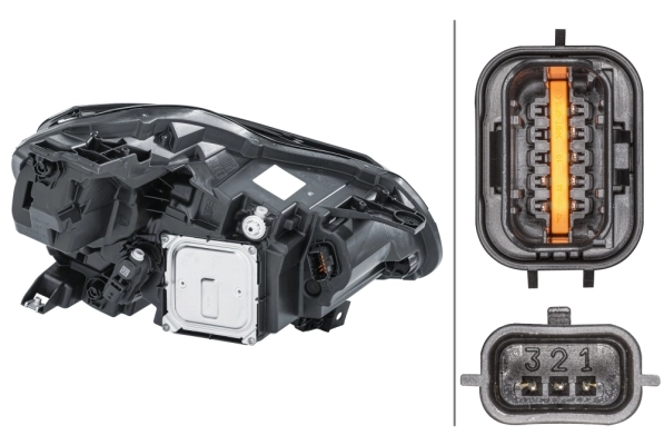 Reflektor lewy do Renault CAPTUR HF