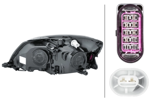 1EL010417381 HELLA Reflektor prawy