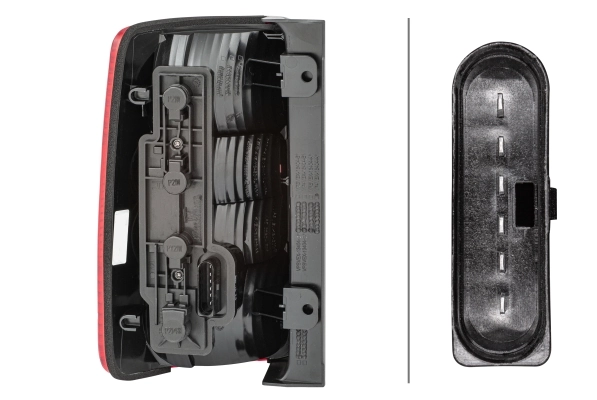 Lampa zespolona tylna prawa Volkswagen Caddy III kombi (2KB, 2KJ, 2CB, 2CJ) (2004 - 2015) cena, od 84,74 USD