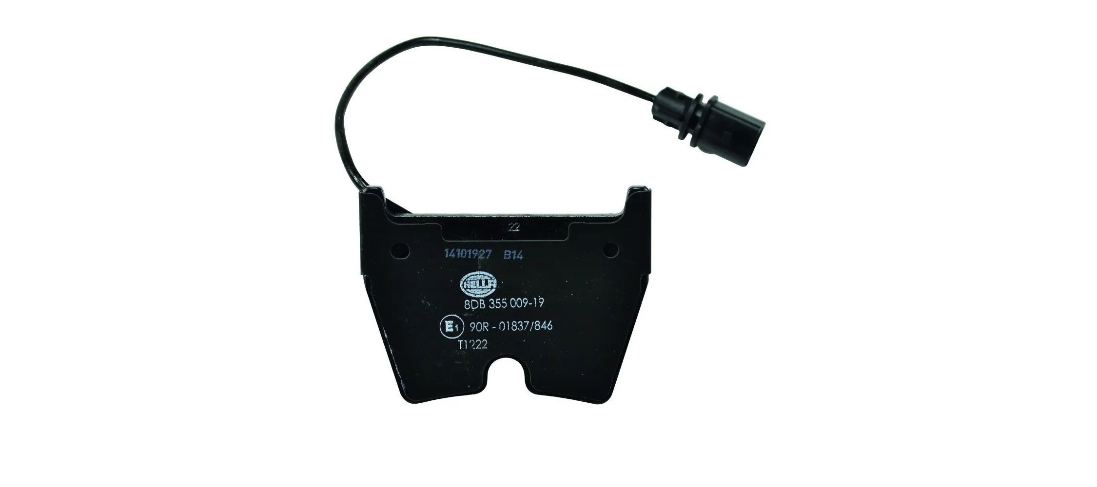 8DB355009191 HELLA Klocki hamulcowe przednie tarczowe