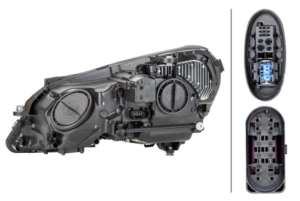 Reflektor prawy do Mercedes E  W212