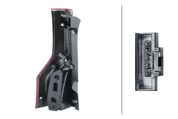 Lampa zespolona tylna prawa do Citroen C4 GRAND PICASSO I UA