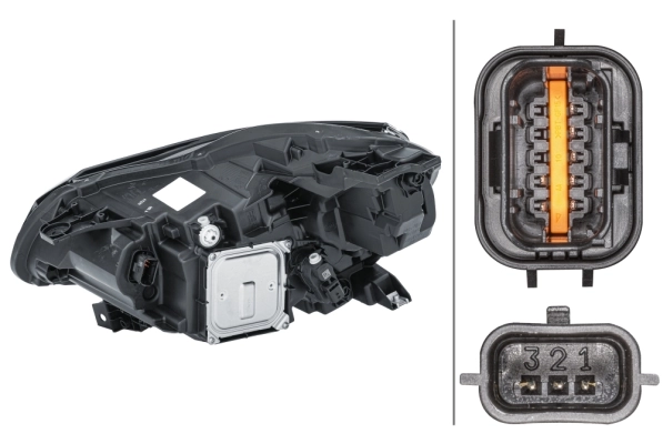 Reflektor prawy do Renault CAPTUR HF