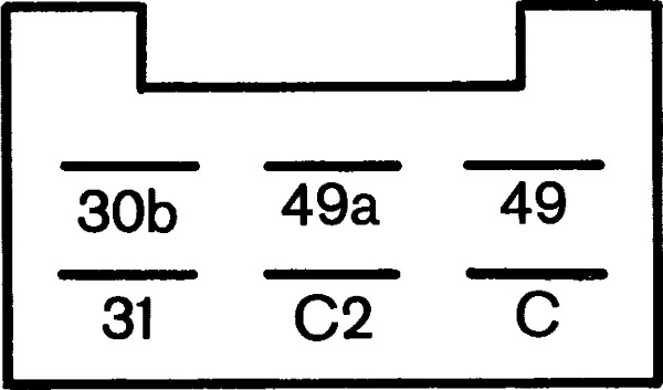 Przekaźnik kierunkowskazów Volvo 15048941 cena, od 27,91 USD