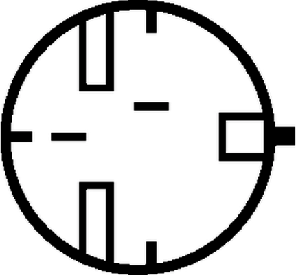 Czujnik temperatury płynu chłodzącego (włączenia wentylatora chłodnicy) General Motors 90449435