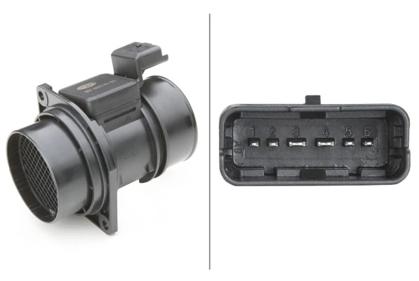 Czujnik przepływu powietrza, przepływomierz powietrza M.A.F. Magneti Marelli AMMQ19759 cena, od 42,61 USD