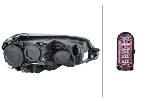 Reflektor lewy do Volkswagen Golf ALLTRACK VII BA5, BV5