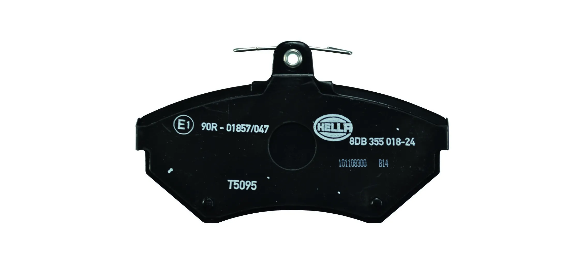 8DB355018241 HELLA Klocki hamulcowe przednie tarczowe