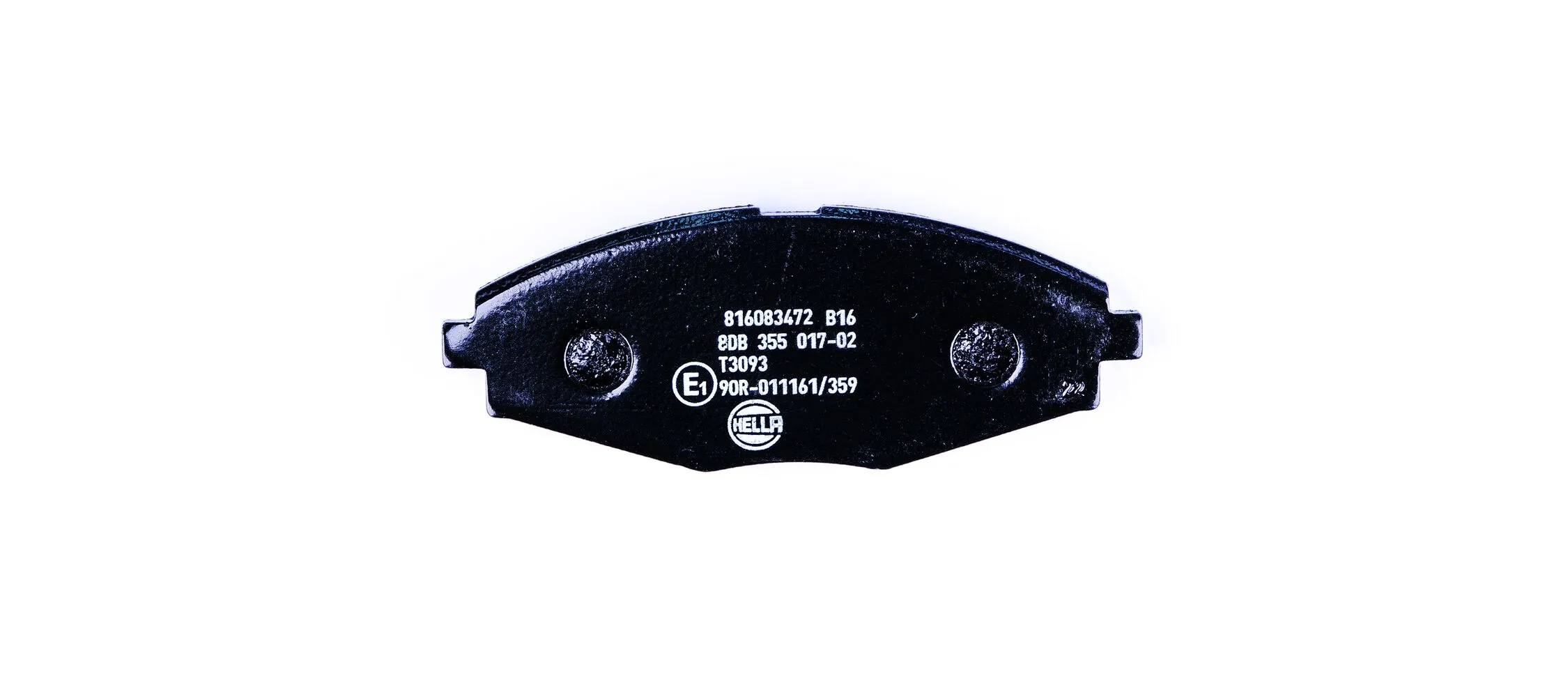 8DB355017021 HELLA Klocki hamulcowe przednie tarczowe