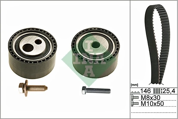Pasek rozrządu, zestaw 530023410 LUK