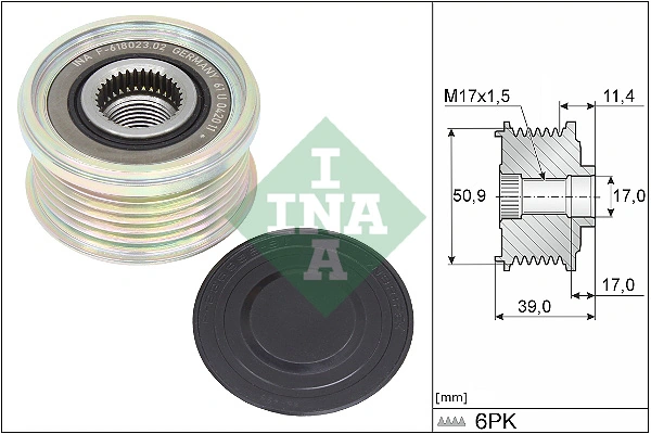 Kupić Koło pasowe alternatora Mazda CX-3 DK w dobrej cenie