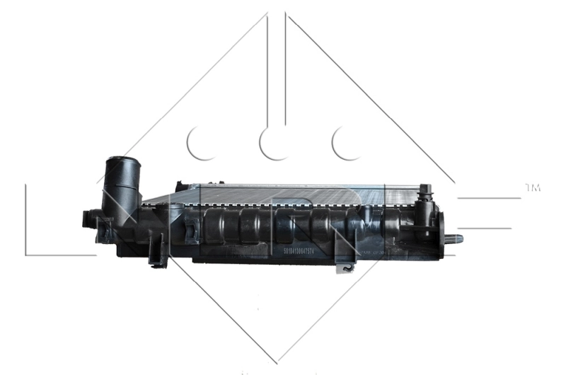 Chłodnica silnika NRF 58184 cena, od 83,09 USD