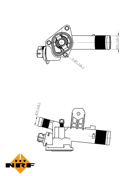Termostat 725056 NRF
