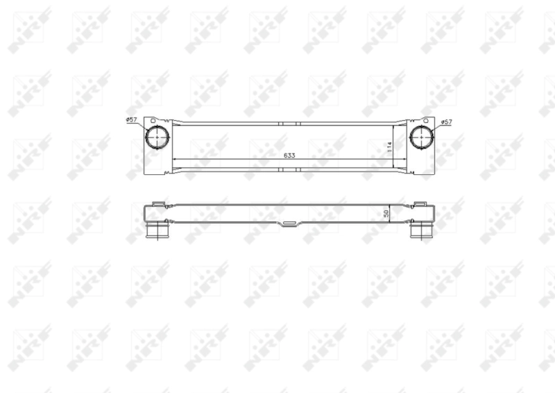 Chłodnica intercoolera Mercedes Vito II awangarda (639) (2003 - 2014) cena, od 103,89 USD