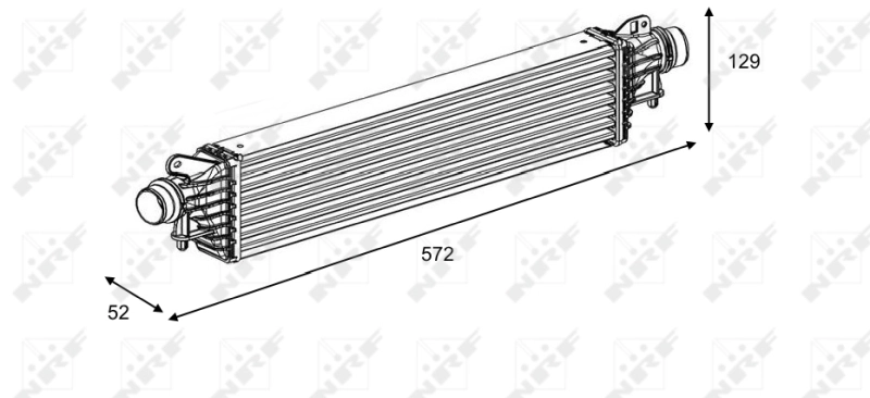 Chłodnica intercoolera Opel Corsa E hatchback (X15) (2014 - 2026) cena, od 119,54 USD
