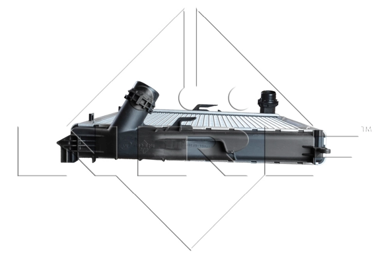 Chłodnica silnika NRF 53472 cena, od 130,56 USD