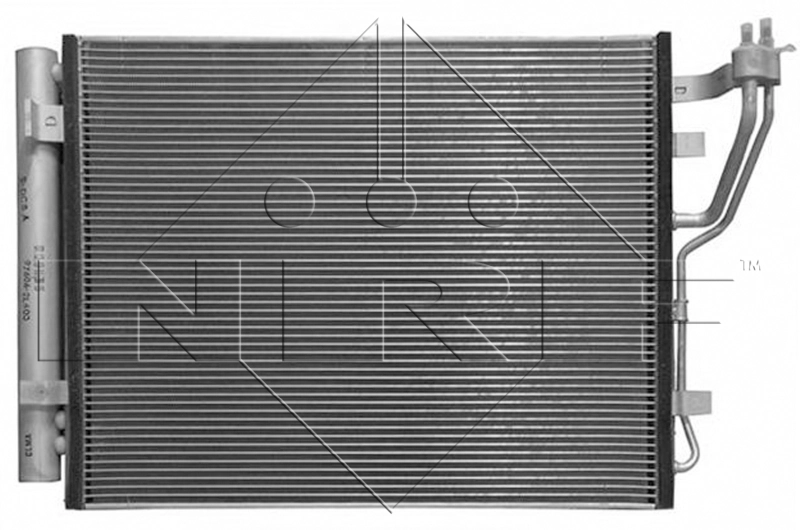 Chłodnica klimatyzacji do KIA Ceed  ED