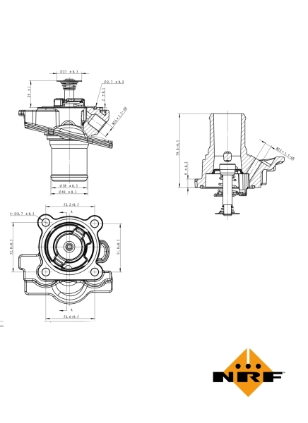 Termostat 725079 NRF