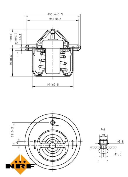 Termostat 725152 NRF