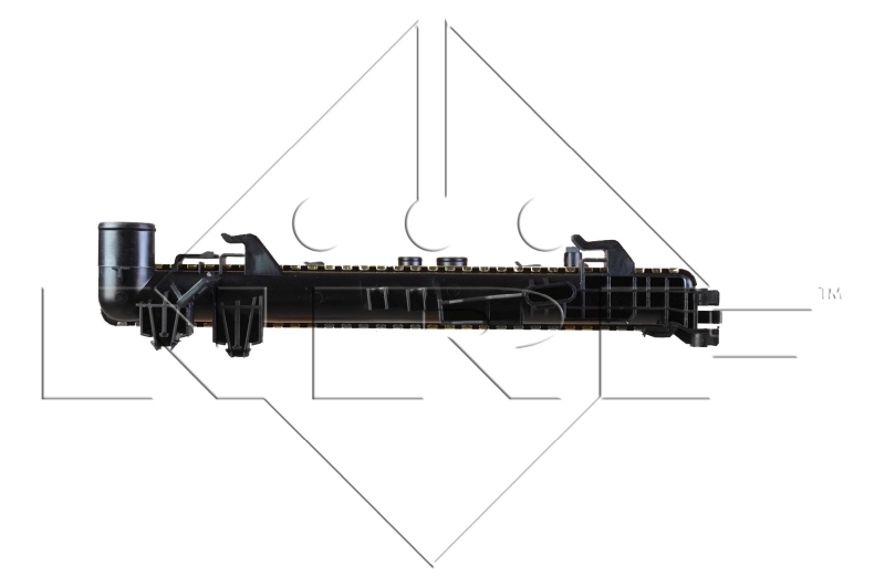 Chłodnica silnika NRF 53801 cena, od 113,31 USD