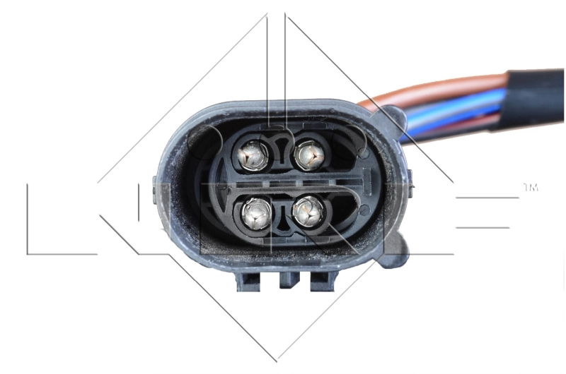 Dyfuzor chłodnicy klimatyzacji, w komplecie z wirnikiem i silnikiem NRF 47029 cena, od 202,97 USD