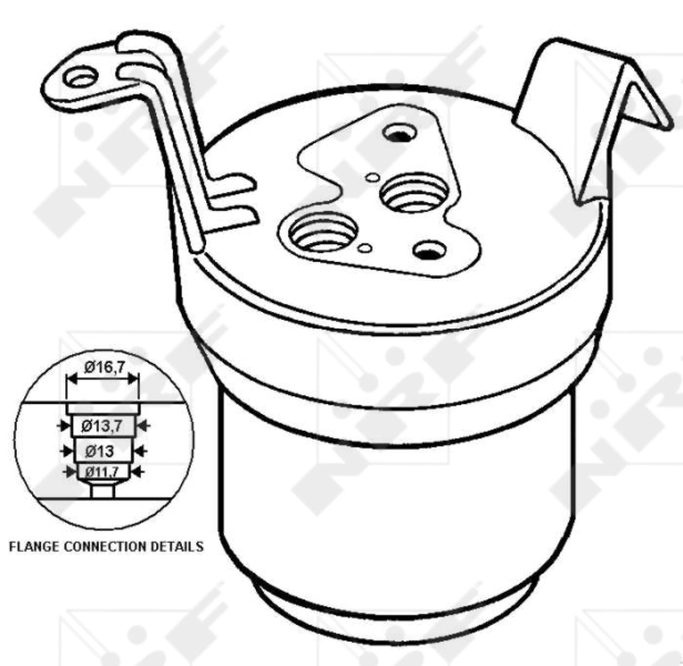Osuszacz klimatyzacji NRF 33021
