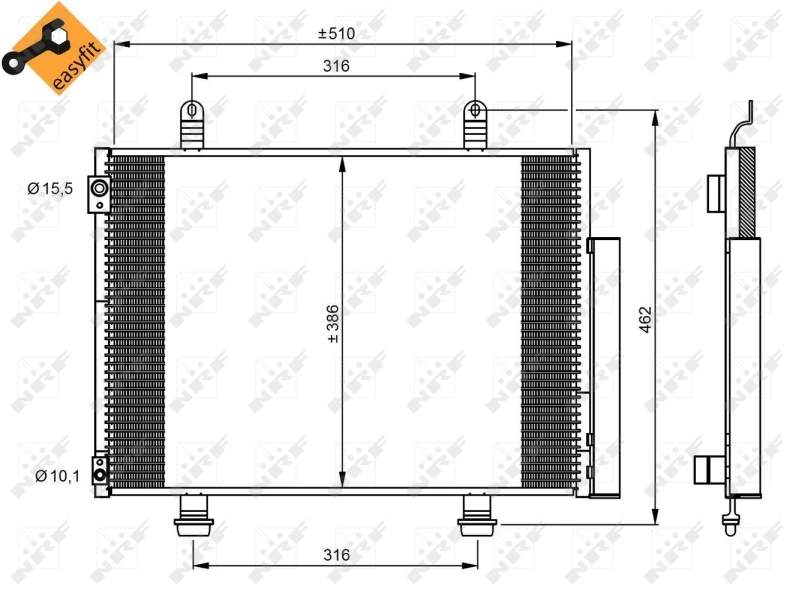 Chłodnica klimatyzacji Suzuki Swift IV hatchback (MZ, EZ) (2010 - 2026) cena, od 111,19 USD