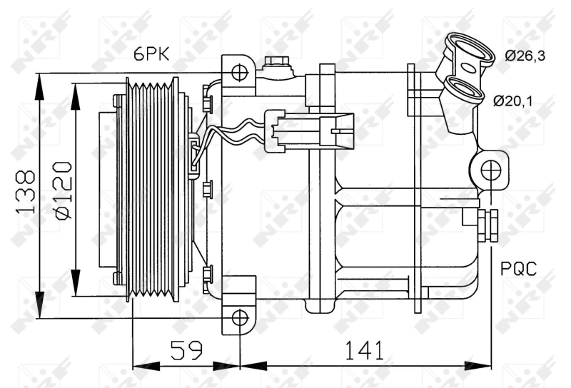 Kompresor klimatyzacji Saab 9-3