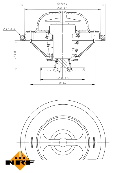  Termostat Volvo S80 1