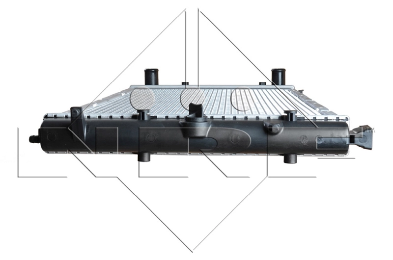 Chłodnica silnika NRF 509514 cena, od 88,71 USD