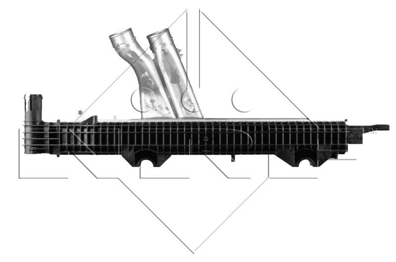 Chłodnica intercoolera Mercedes A9405010401 cena, od 689,22 USD