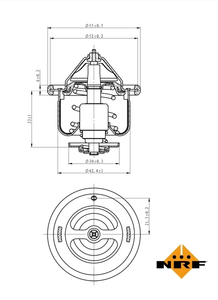 Do koszyka Termostat Daihatsu Terios II J2